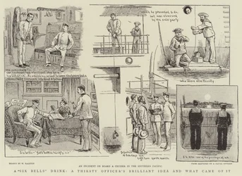 En drink med seks klokker, en tørstig officers geniale idé og hvad der kom ud af det